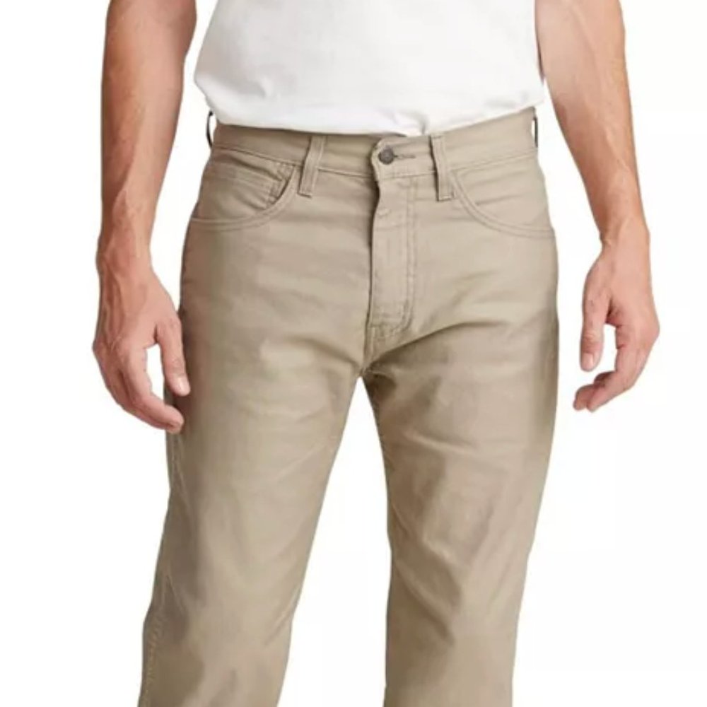 Men's Levi's 505 workwear fit jeans in timberwolf, w 36 l 32